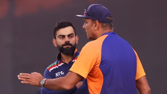 India head coach Ravi Shastri with Virat Kohli(REUTERS)