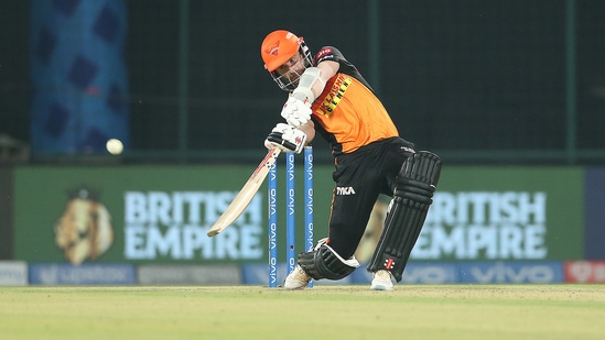 Kane Williamson played a fiery cameo - 26 runs off 10 balls as SRH posted 171/3 against CSK in the IPL 2021 match no. 23 in Delhi(IPL)