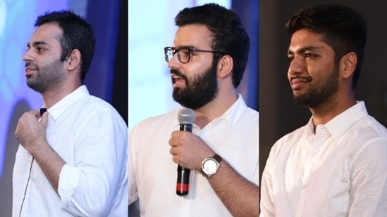 Nishkarsh Sharma, Srijan Bhardwaj and Sidhant Jhunjhunwala Nishkarsh Sharma, Srijan Bhardwaj and Sidhant Jhunjhunwala