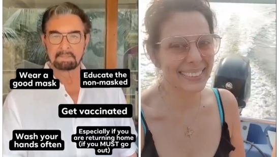 Kabir Bedi's post comes days after Pooja Bedi's 'caged and masked' tweet.