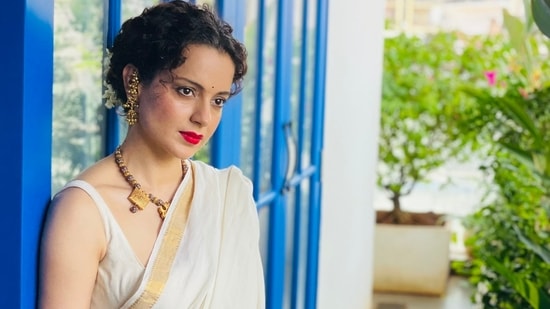 Kangana Ranaut poses for a photoshoot.