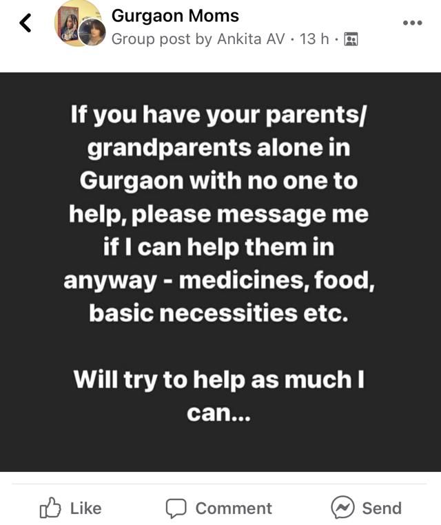 Social media is full of posts wanting to help in times of crisis. Social media is full of posts wanting to help in times of crisis.
