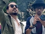 Late actor Irrfan with his son Babil in an old family picture. Late actor Irrfan with his son Babil in an old family picture.