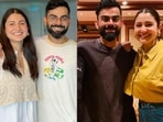 Anushka Sharma slays Zara’s mini dress, crop shirt in IPL pics with Virat Kohli