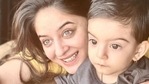 Mahhi Vij with daughter Tara. Mahhi Vij with daughter Tara.