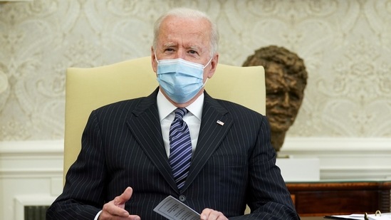 US President Joe Biden at the White House in Washington.(Reuters File Photo)