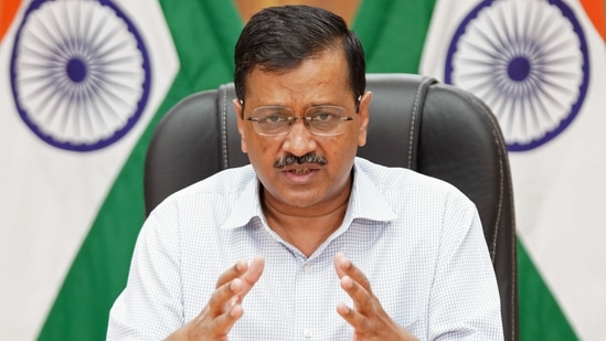 CM Arvind Kejriwal speaks to media on the Covid-19 situation, in New Delhi on Tuesday. (ANI Photo) CM Arvind Kejriwal speaks to media on the Covid-19 situation, in New Delhi on Tuesday. (ANI Photo)