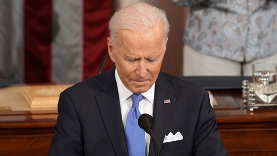 In his first speech to a joint session of Congress on Wednesday night, Biden said he also told Xi that America welcomes competition but was not looking for conflict. (AP) In his first speech to a joint session of Congress on Wednesday night, Biden said he also told Xi that America welcomes competition but was not looking for conflict. (AP)