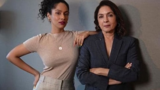 Neena Gupta with her daughter Masaba Gupta. Neena Gupta with her daughter Masaba Gupta.