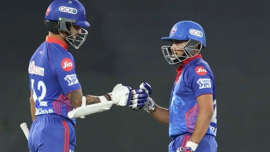 Shikhar Dhawan and Prithvi Shaw stitched a 132-run opening stand as Delhi Capitals defeated Kolkata Knight Riders by 7 wickets in the IPL 2021 match no. 25 in Ahmedabad(IPL)