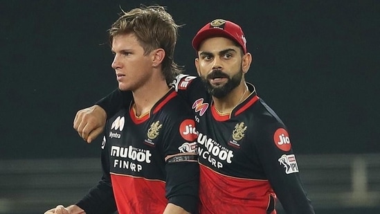Adam Zampa and Virat Kohli(RCB/Twitter) Adam Zampa and Virat Kohli(RCB/Twitter)