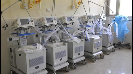 8 ventilators gathering dust at Mohali civil hospital 8 ventilators gathering dust at Mohali civil hospital