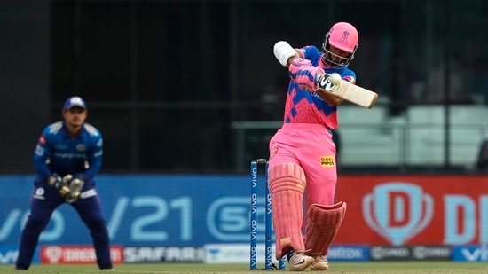 Southpaw Yashasvi Jaiswal was involved in RR's opening stand so far in this tournament. He made a quickfire 20-ball 32 to help RR get off to a positive start.(IPL/Twitter)