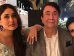 Actor Randhir Kapoor is the father of actors Karisma Kapoor and Kareena Kapoor. Actor Randhir Kapoor is the father of actors Karisma Kapoor and Kareena Kapoor.