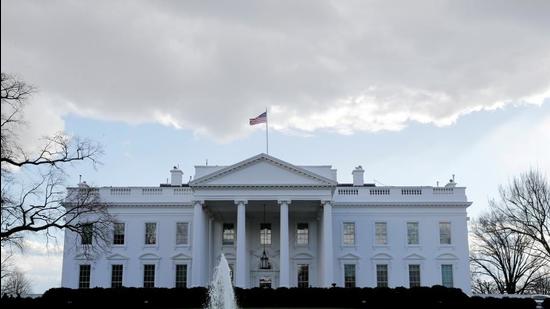 A view of the White House in Washington, US on January 18, 2021. (REUTERS) A view of the White House in Washington, US on January 18, 2021. (REUTERS)