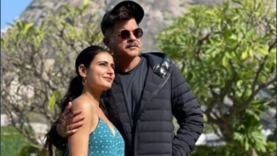 Fatima Sana Shaikh with Anil Kapoor.