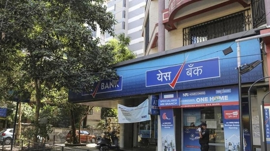 Yes Bank made accelerated provision of ₹5,240 crore at the end of the March quarter compared to ₹4,872 crore a year ago and ₹2,199 in the previous quarter. (Bloomberg file photo) Yes Bank made accelerated provision of ₹5,240 crore at the end of the March quarter compared to ₹4,872 crore a year ago and ₹2,199 in the previous quarter. (Bloomberg file photo)