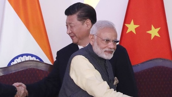 Xi expressed his condolences to Modi on the current pandemic situation in India.(AP)