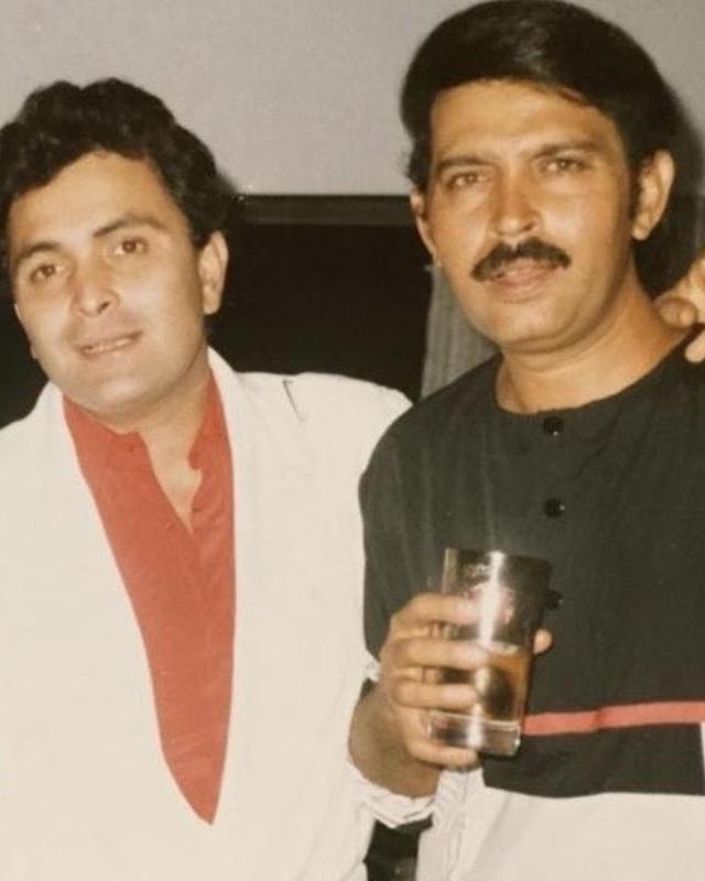 Rishi Kapoor with Rakesh Roshan Rishi Kapoor with Rakesh Roshan