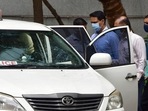 Sunil Mane was produced before the special court on Saturday as his earlier remand came to an end (File photo)(HT_PRINT) Sunil Mane was produced before the special court on Saturday as his earlier remand came to an end (File photo)(HT_PRINT)