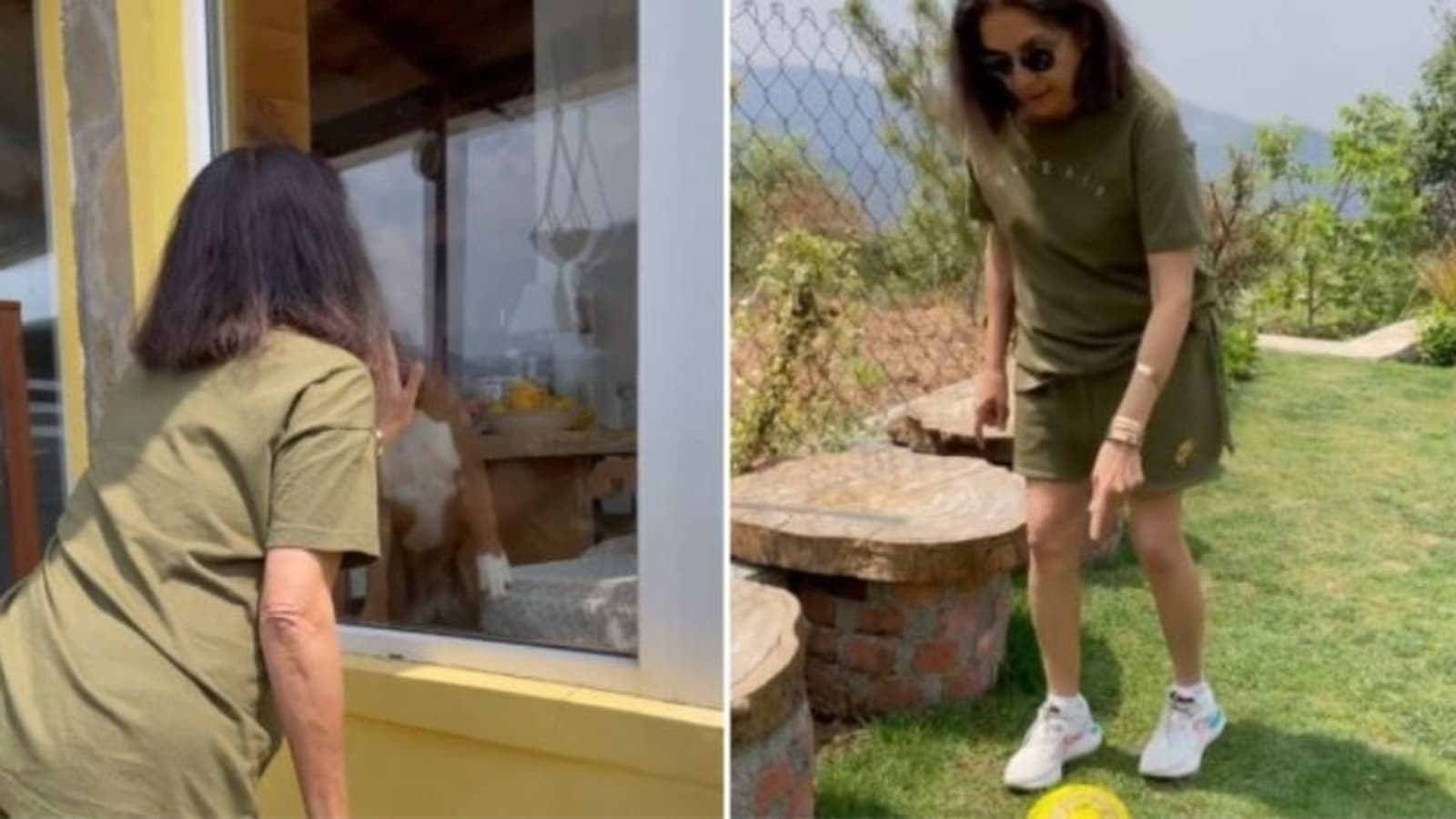 Neena Gupta shares video from her home in the hills, shows how she keeps herself happy during 'trying times'