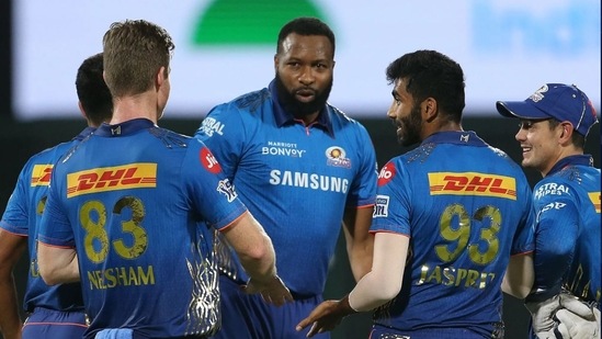 Kieron Pollard gave CSK twin jolt in the middle overs.(IPL)
