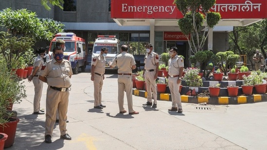 File photo of Delhi Police personnel. (Representational Image)