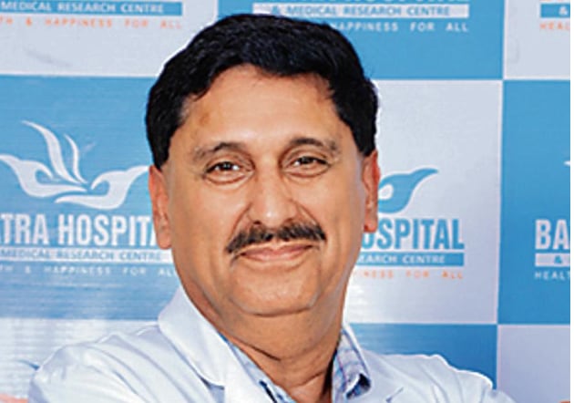 Dr RK Himthani was among those who died at the hospital Dr RK Himthani was among those who died at the hospital