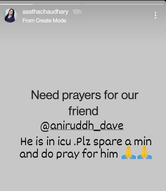 Aastha Chaudhary on Instagram Stories. Aastha Chaudhary on Instagram Stories.