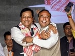 Sonowal and Sarma themselves have dismissed the talk of their future role as media speculation and stressed that they work as a team. (PTI Photo) (PTI)