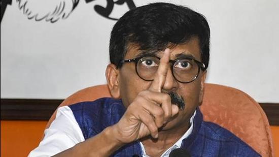 Mumbai: Shiv Sena MP Sanjay Raut during a press conference at Shivsena Bhavan, in Mumbai, Monday, Dec. 28, 2020. (PTI Photo) (PTI28-12-2020_000106B) (PTI) Mumbai: Shiv Sena MP Sanjay Raut during a press conference at Shivsena Bhavan, in Mumbai, Monday, Dec. 28, 2020. (PTI Photo) (PTI28-12-2020_000106B) (PTI)
