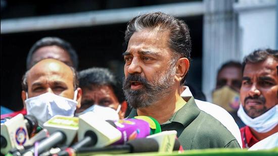 MNM president Kamal Haasan. (File photo)