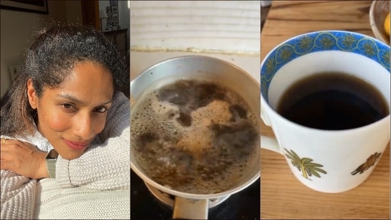 Masaba Gupta reveals recipe of ‘immunity boosting potion’, Giloy/Guduchi Kadha(Instagram/masabagupta)