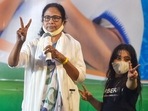 A three-member Trinamool Congress delegation also met chief electoral officer Aariz Aftab in Kolkata on Sunday to ask for a recount of votes in Nandigram, where Banerjee lost. (PTI Photo/Swapan Mahapatra)(PTI) A three-member Trinamool Congress delegation also met chief electoral officer Aariz Aftab in Kolkata on Sunday to ask for a recount of votes in Nandigram, where Banerjee lost. (PTI Photo/Swapan Mahapatra)(PTI)
