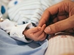 With no special equipment for the preemie, the group got creative: they used shoelaces to cut and tie the umbilical cord and used a smartwatch to measure the baby's heart rate. (representational image)(Unsplash) With no special equipment for the preemie, the group got creative: they used shoelaces to cut and tie the umbilical cord and used a smartwatch to measure the baby's heart rate. (representational image)(Unsplash)
