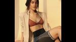 Alaya F in biker shorts Alaya F in biker shorts