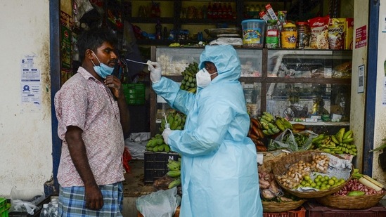 The active cases, meanwhile, have climbed to 3,413,642 and account for 17.13 per cent of the caseload. (AFP file photo)