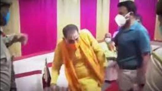 Yadav reportedly stopped the marriage midway, insulted the bridegroom and forced him to vacate the wedding venue and even slapped the priest.