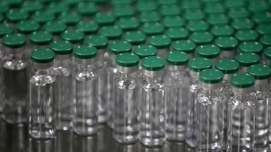Vials of AstraZeneca's Covishield vaccine, are seen before they are packaged inside a lab at Serum Institute of India in Pune (File photo) Vials of AstraZeneca's Covishield vaccine, are seen before they are packaged inside a lab at Serum Institute of India in Pune (File photo)