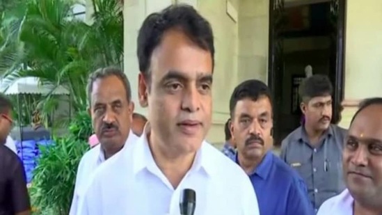 Deputy chief minister Dr CN Ashwathnarayan appointed as the chairperson of Karnataka's Covid-19 task force.(ANI) Deputy chief minister Dr CN Ashwathnarayan appointed as the chairperson of Karnataka's Covid-19 task force.(ANI)