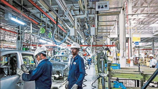 Mahratta Chamber of Commerce, Industries and Agriculture survey finds drop in industrial production levels in Pune district in April 2021 . (BLOOMBERG (FOR REPRESENTATIONAL PURPOSE ONLY)) Mahratta Chamber of Commerce, Industries and Agriculture survey finds drop in industrial production levels in Pune district in April 2021 . (BLOOMBERG (FOR REPRESENTATIONAL PURPOSE ONLY))