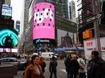 Nasdaq offices in Times Square in New York(AFP) Nasdaq offices in Times Square in New York(AFP)