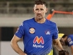 CSK batting coach Mike Hussey