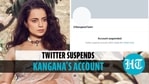 Kangana Ranaut's Twitter account suspended permanently over repeated violations Kangana Ranaut's Twitter account suspended permanently over repeated violations