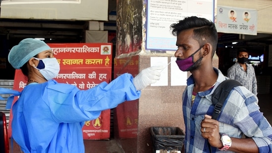 Gujarat is now left with 1,48,297 active cases, the state's health department said. (ANI file photo) Gujarat is now left with 1,48,297 active cases, the state's health department said. (ANI file photo)