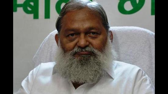 The Haryana health minister said that they are getting the required oxygen airlifted. (HT File) The Haryana health minister said that they are getting the required oxygen airlifted. (HT File)