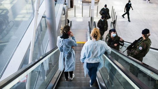EU member states would reopen borders to travelers from countries with relatively low infection rates under a proposal unveiled on Monday (Bloomberg) EU member states would reopen borders to travelers from countries with relatively low infection rates under a proposal unveiled on Monday (Bloomberg)