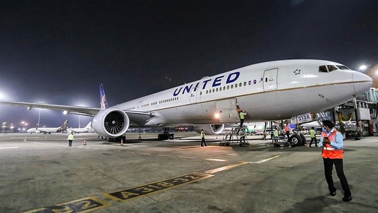 Fourth flight from USA arrives carrying 1.25 lakh vials of Remdesivir. (PTI Photo) Fourth flight from USA arrives carrying 1.25 lakh vials of Remdesivir. (PTI Photo)