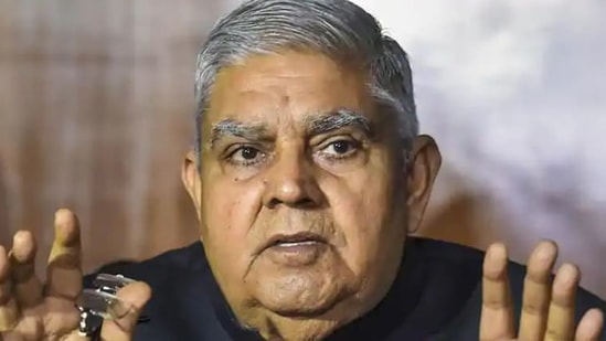 Jagdeep Dhankhar also said that concerned authorities must act in overdrive to restore order.(PTI file photo) Jagdeep Dhankhar also said that concerned authorities must act in overdrive to restore order.(PTI file photo)