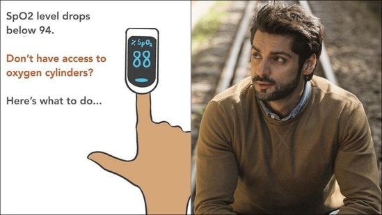 Covid-19: Karan Wahi creates awareness on ‘how to get your oxygen levels up’(Instagram/karanwahi)